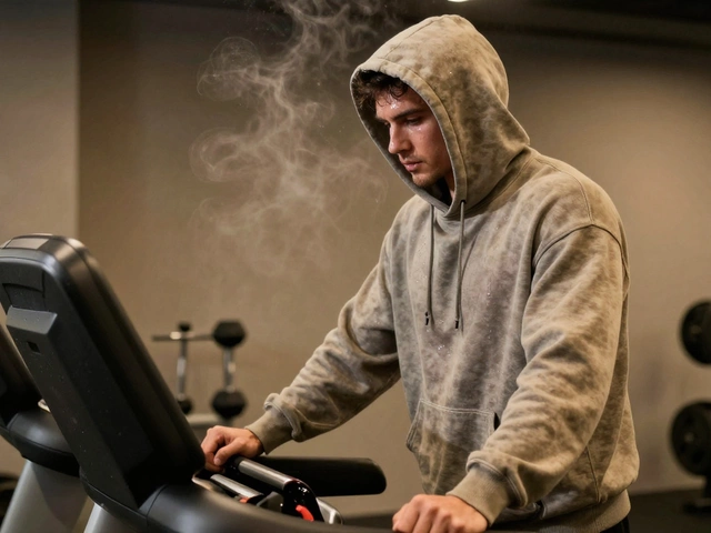 Why Do Guys Wear Hoodies at the Gym?