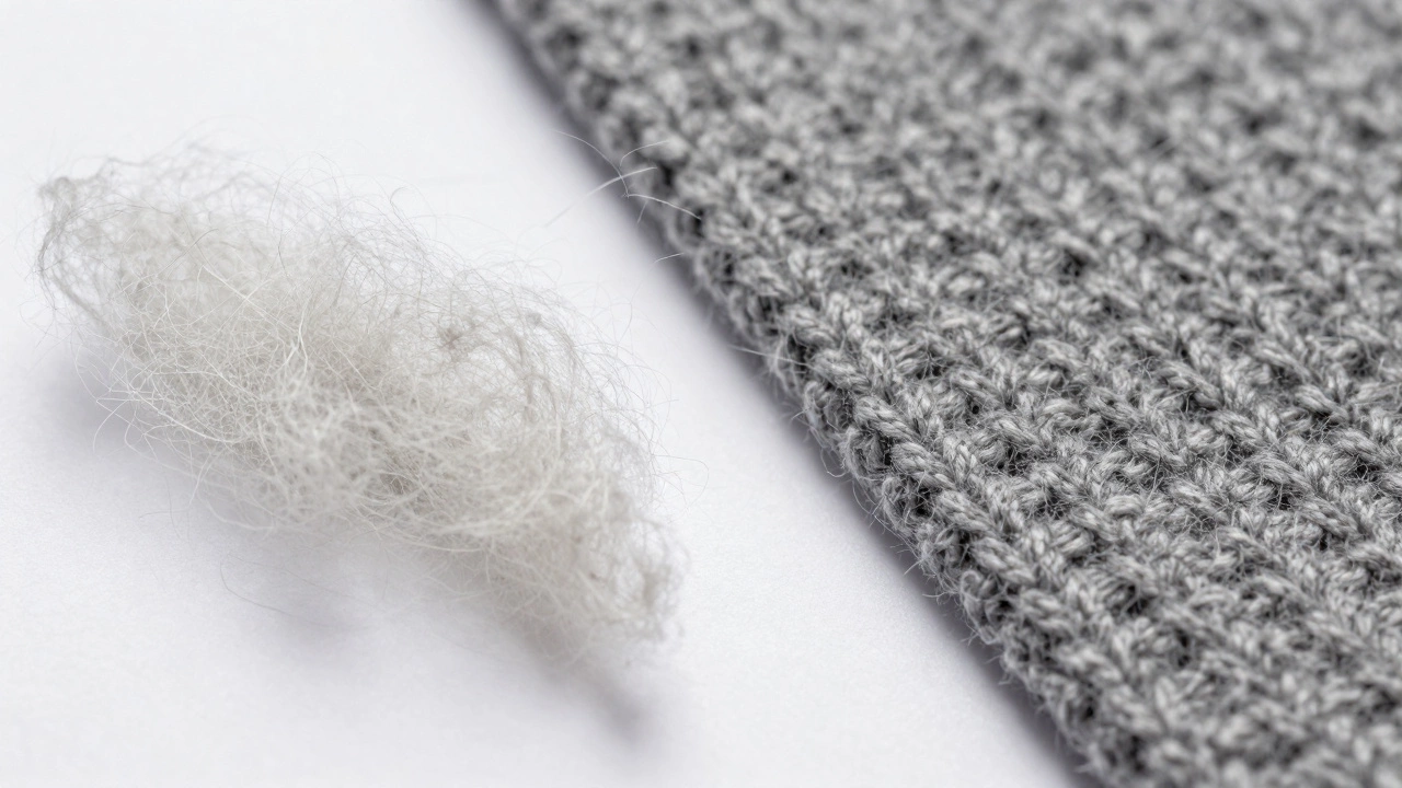 Macro view comparing light and heavy fabric textures