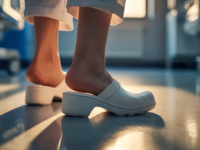 How to Stop Feet Hurting When Standing All Day: Work Shoe Guide