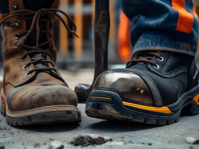 Safety Shoes vs. Work Shoes: Key Differences Explained
